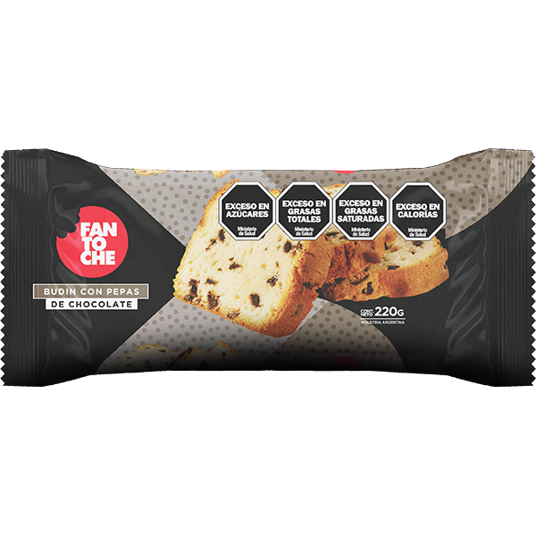 Budín Fantoche Bakery con Chips de Chocolate por 200 gramos