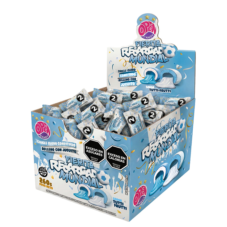 CHICLE FIERITA RECARGADO MUNDIAL 50u - Dulcilandia Santa Fe